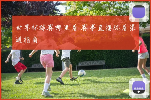 世界杯球赛哪里看 赛事直播观看渠道指南